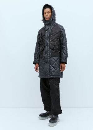 Junya Watanabe x New Balance Quilted Ripstop Jacket Black jnb0156001