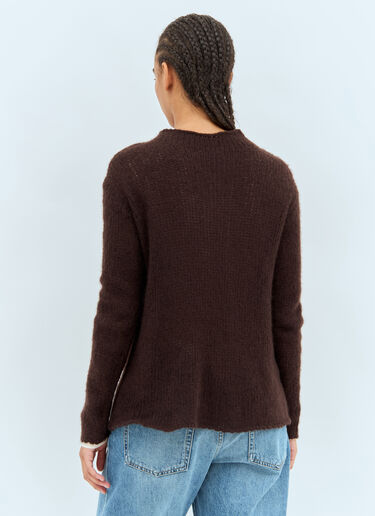 The Row Helios Sweater Brown row0258016