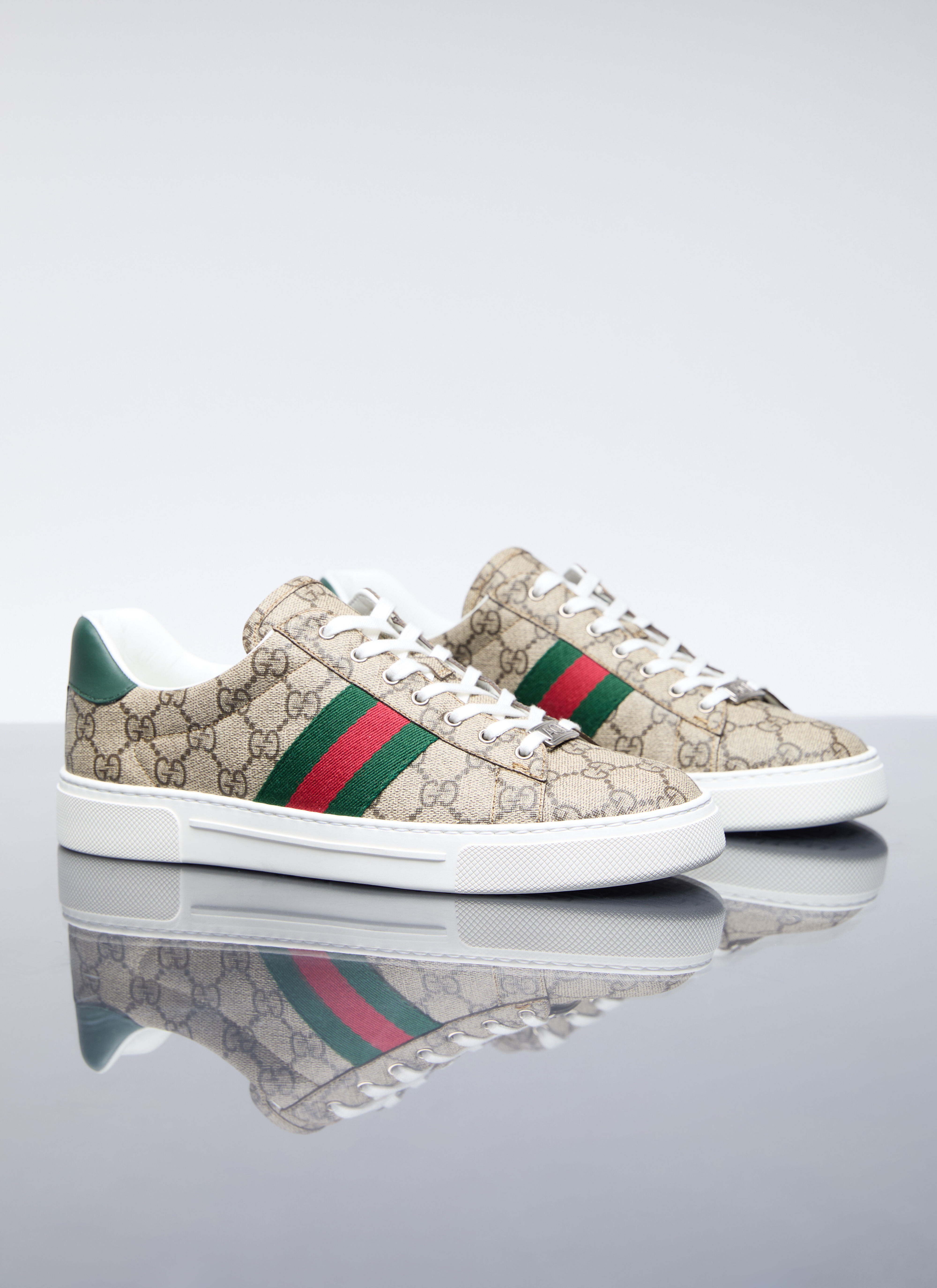 Gucci Women's ACE Sneakers in Beige | LN-CC®