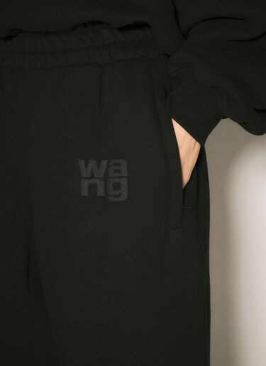 Alexander Wang Essential Terry Trackpants Black awg0257014