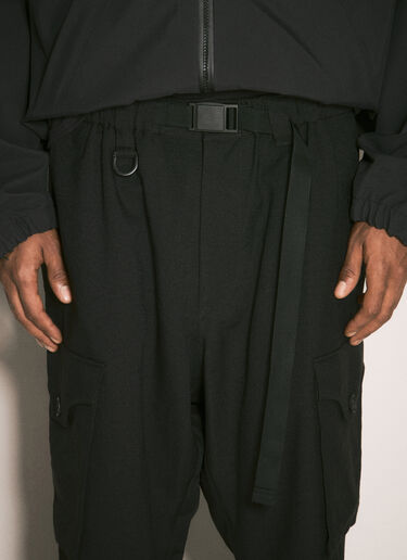 Y-3 Twill Cargo Pants Black yyy0158007