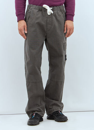 Stone Island Coated Cargo Pants Grey sto0158002