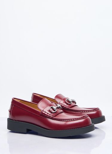 Gucci Horsebit Loafers Burgundy guc0157042