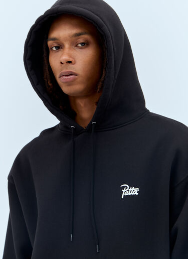 Patta Classic Hooded Sweatshirt Black pat0156005