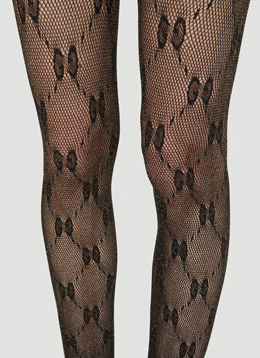 Gucci Supremelis Gg Stockings in Black