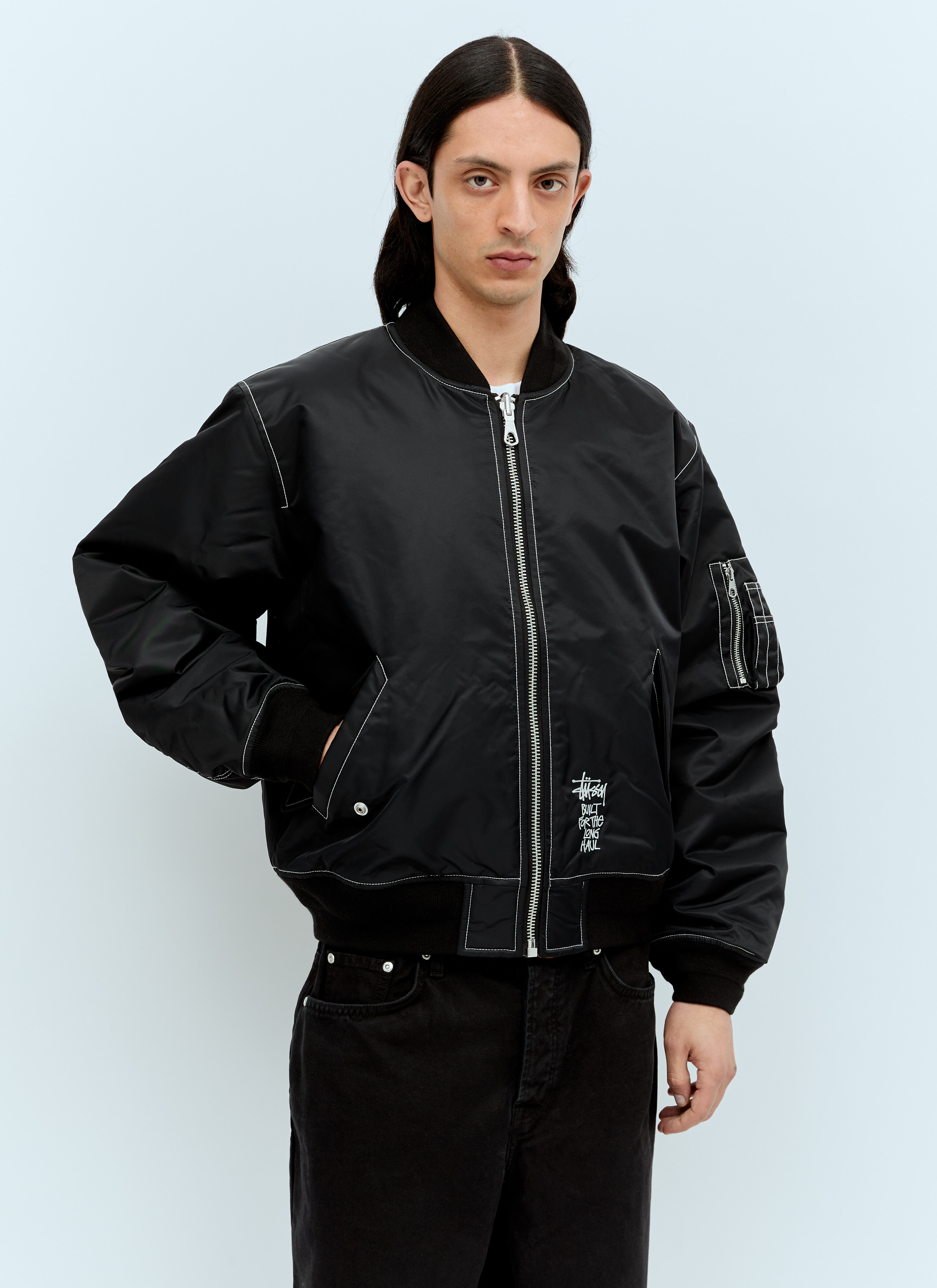 Moncler x Roc Nation designed by Jay-Z Built Bomber Jacket Beige mrn0156001