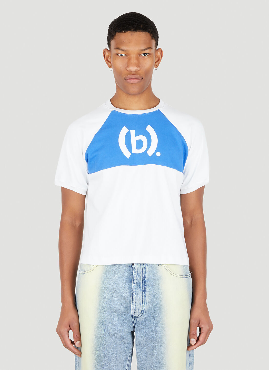 Bstroy (B). T-Shirt in White | LN-CC®