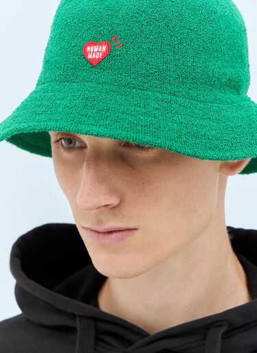 Human Made Pile Bucket Hat Green hmd0156022