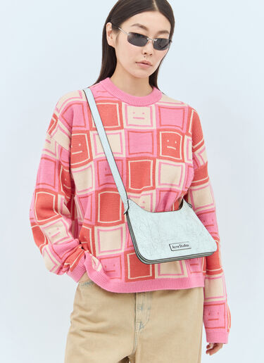 Acne Studios プラットミニショルダーバッグ ホワイト acn0258026