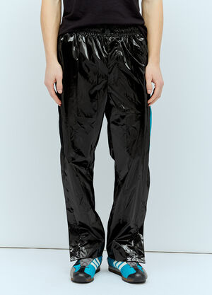 Balenciaga High-Shine Track Pants Black bal0157002
