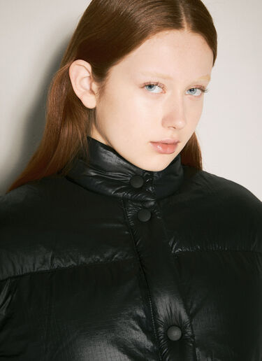 Our Legacy Cropped Puffer Jacket Black our0258007