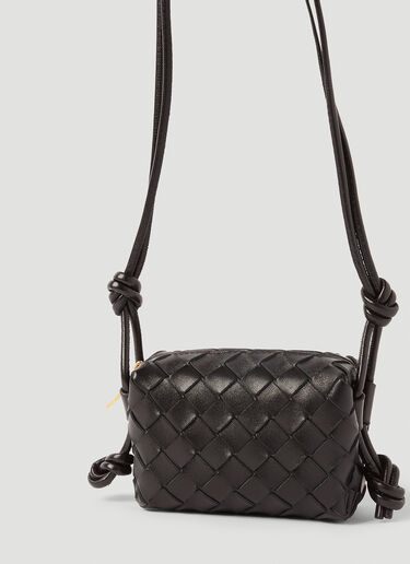 Bottega Veneta Loop Intrecciato Leather Shoulder Bag