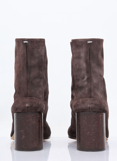 Maison Margiela Tabi Ankle Boots Brown mla0255018