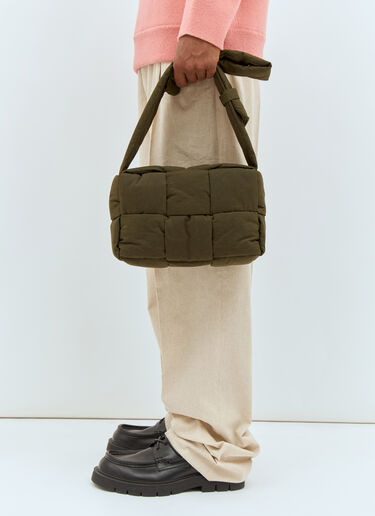 Bottega Veneta 미디엄 아르코 패딩 카메라 백 그린 bov0157022