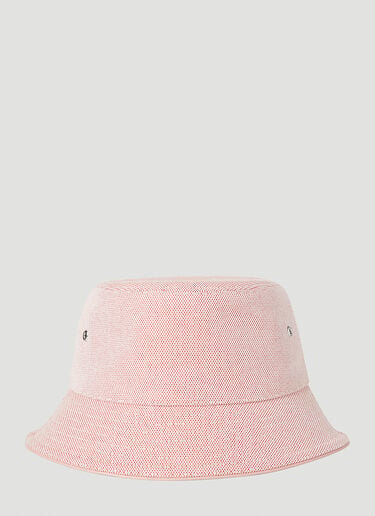 Burberry Logo Embroidery Bucket Hat Pink bur0251099