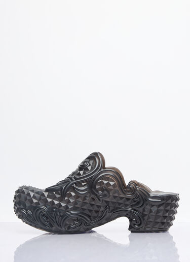 Y/Project Melissa Court Clogs Black ypr0358017