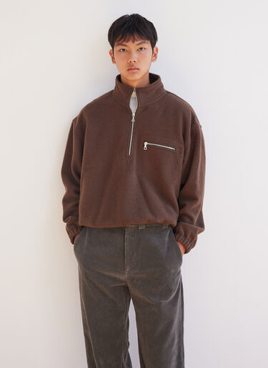 RIER Fleece Sweatshirt Brown rrr0158023