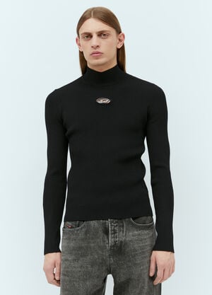 Diesel K-Zackary Knit Sweater Black dsl0157025