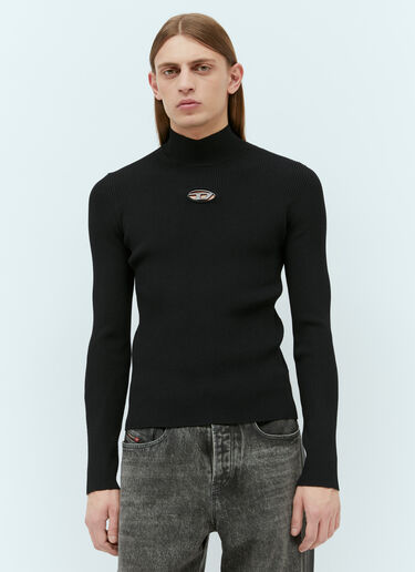 Diesel K-Zackary Knit Sweater Black dsl0157025