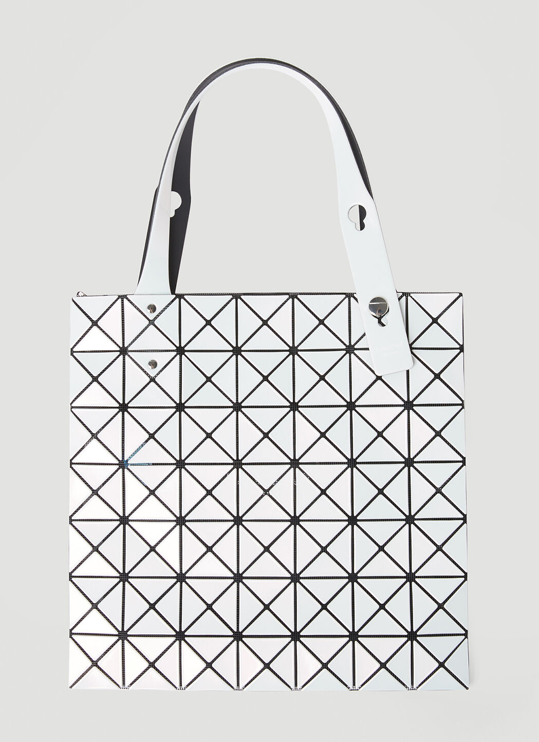 Bao Bao Issey Miyake Prism Polarization Tote Bag in White | LN-CC®