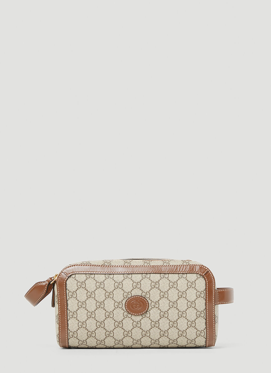 GG Canvas Toiletry Bag in Brown - Gucci