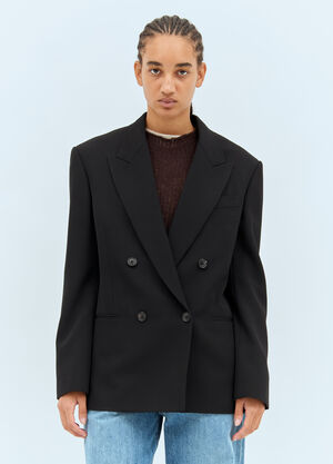 The Row Sandon Blazer Black row0257013