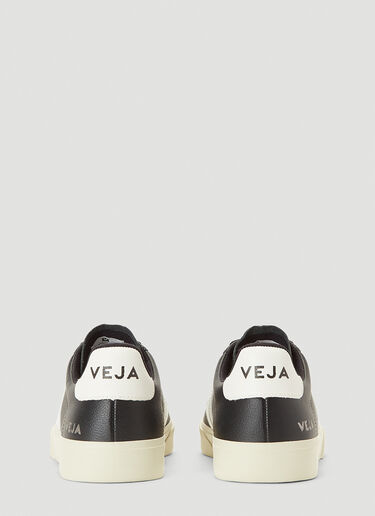 Veja カンポ クロムフリー レザースニーカー ブラック vej0340007