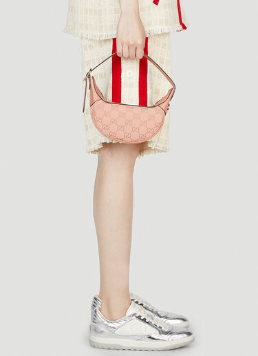 Gucci Ophidia Gg Small Shoulder Bag Gg Canvas - Pink