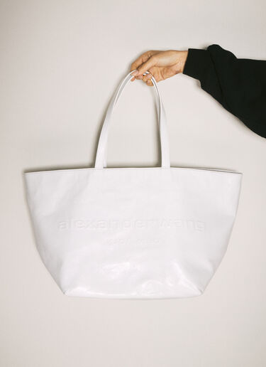 Alexander Wang Punch Tote Bag White awg0257035