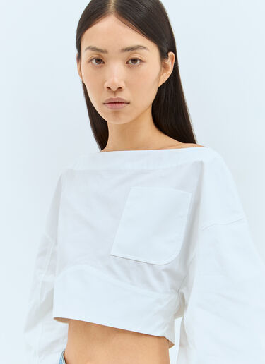 Jacquemus Le Haut Casaco Top White jac0258014