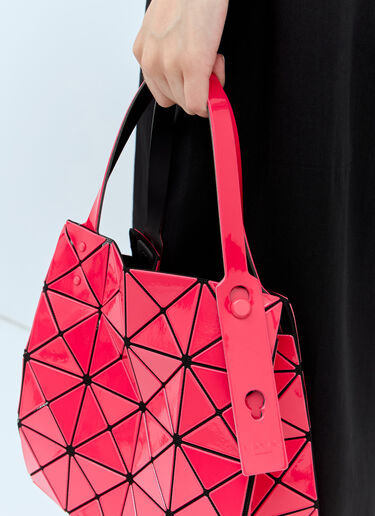 Bao Bao Issey Miyake Large Carat Handbag Red bao0257006