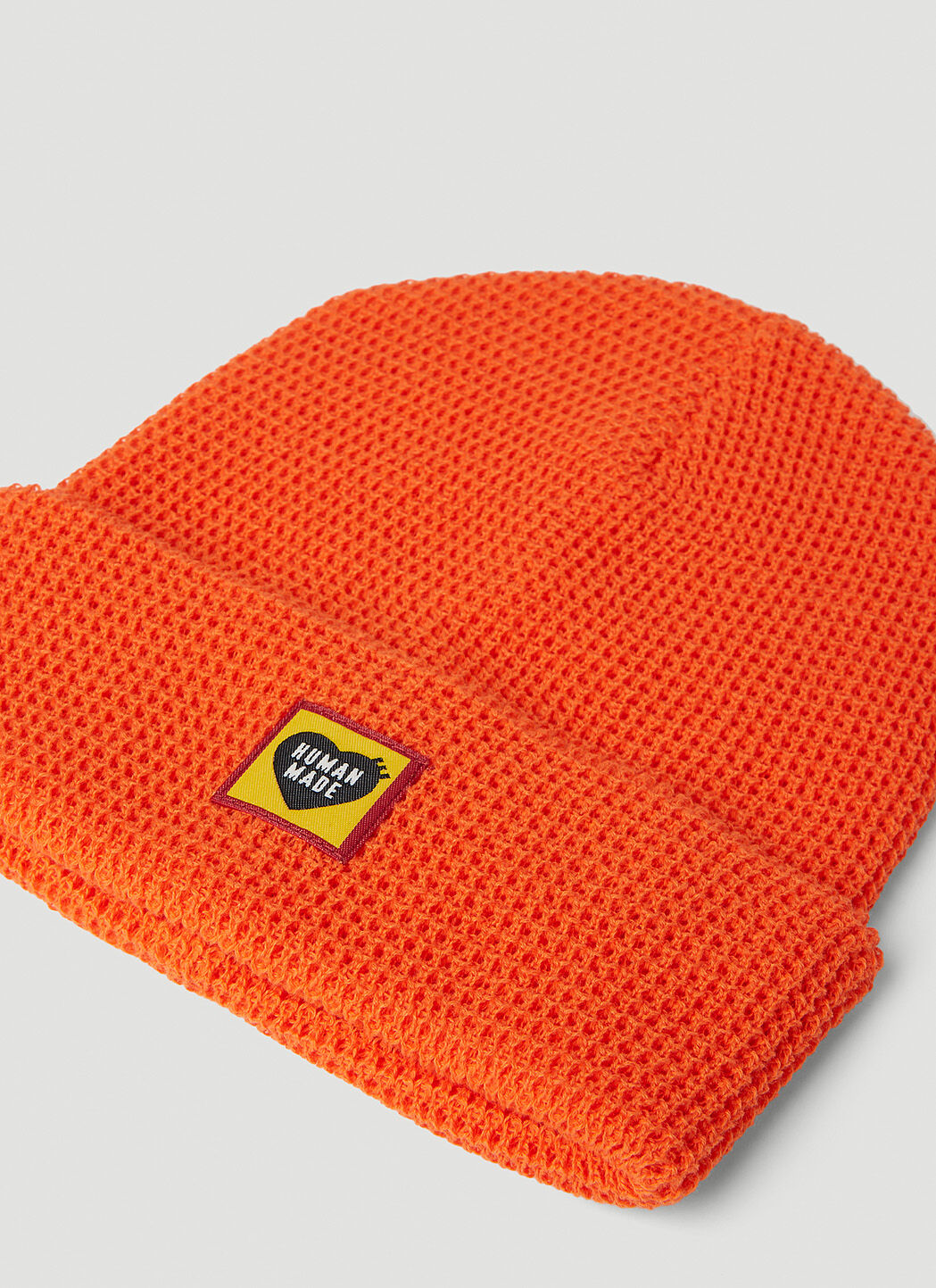 Human Made Waffle Knit Beanie Hat en Orange pour homme | LN-CC®