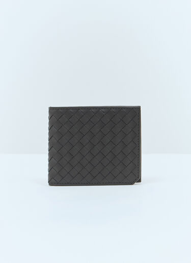 Bottega Veneta Intrecciato Piccolo Bi-Fold Wallet Black bov0157017