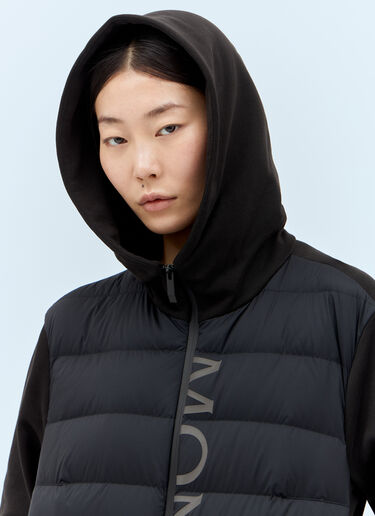 Moncler 패디드 집업 가디건 블랙 mon0257047