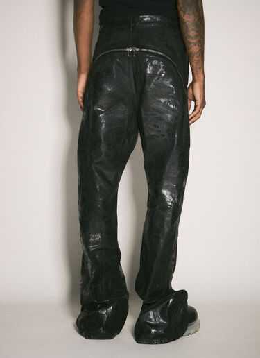 Rick Owens DRKSHDW Bolan Distressed Jeans Black drk0158010