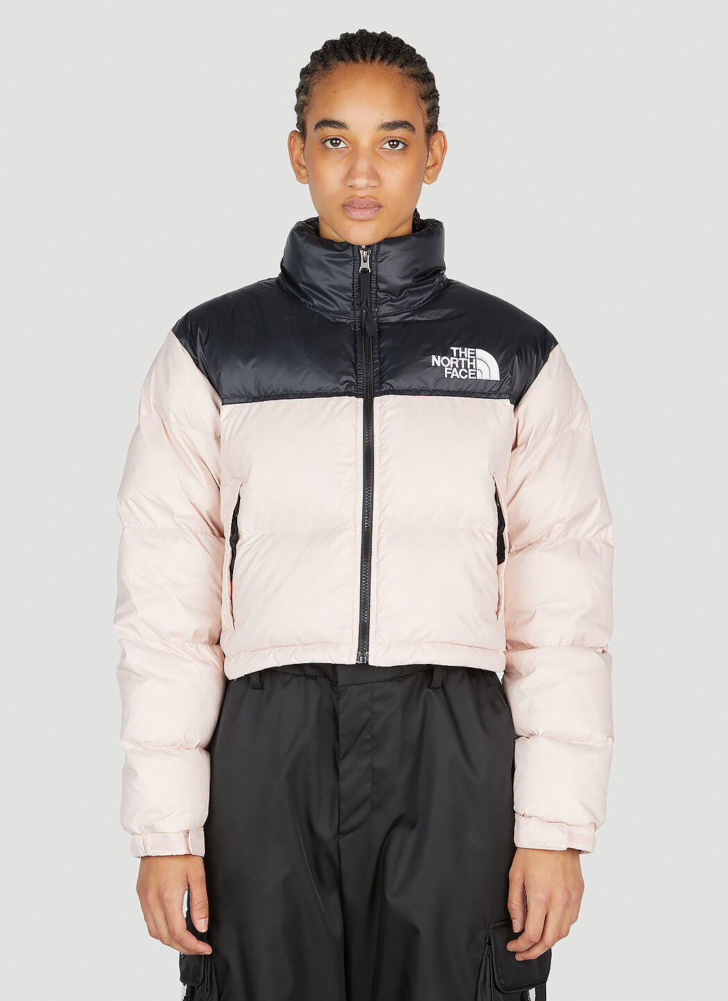 The North Face Nuptse Short Jacket in Pink | LN-CC®