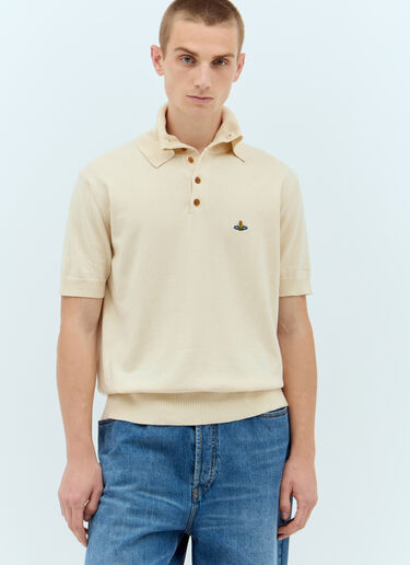 Vivienne Westwood Alex Polo Shirt Cream vvw0157004