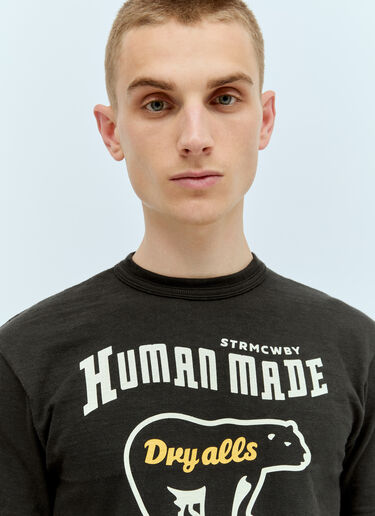 Human Made 그래픽 티셔츠  블랙 hmd0154016
