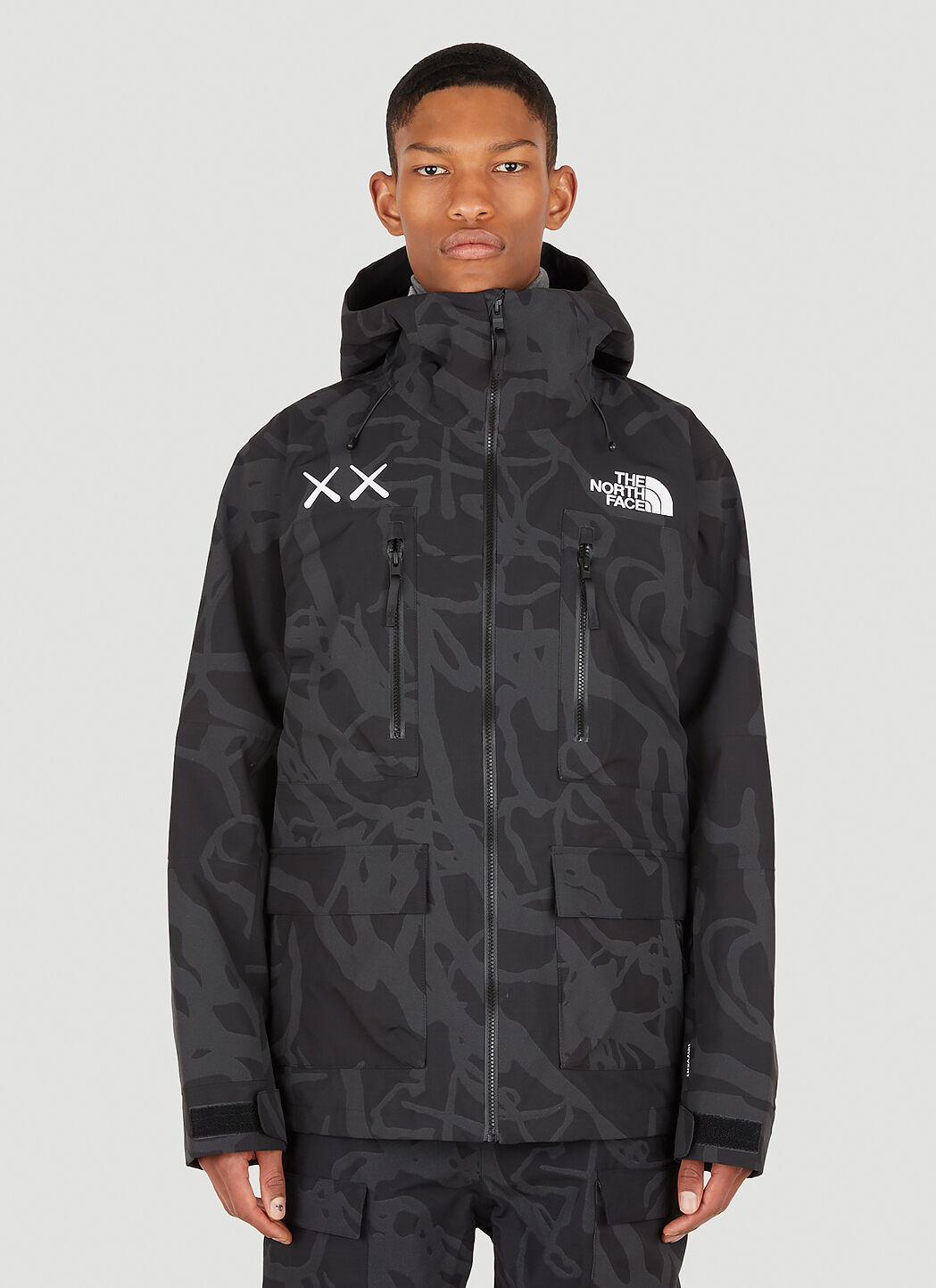 The North Face x KAWS Freeride Jacket in Black | LN-CC