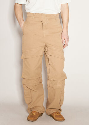 Jacquemus Hard Cargo Pants Gold jas0256001