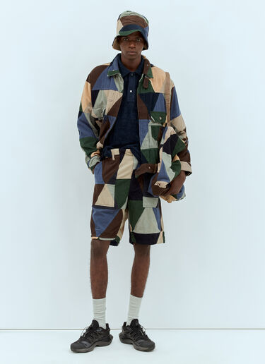 Engineered Garments 패치워크 트러커 재킷 멀티컬러 egg0156007