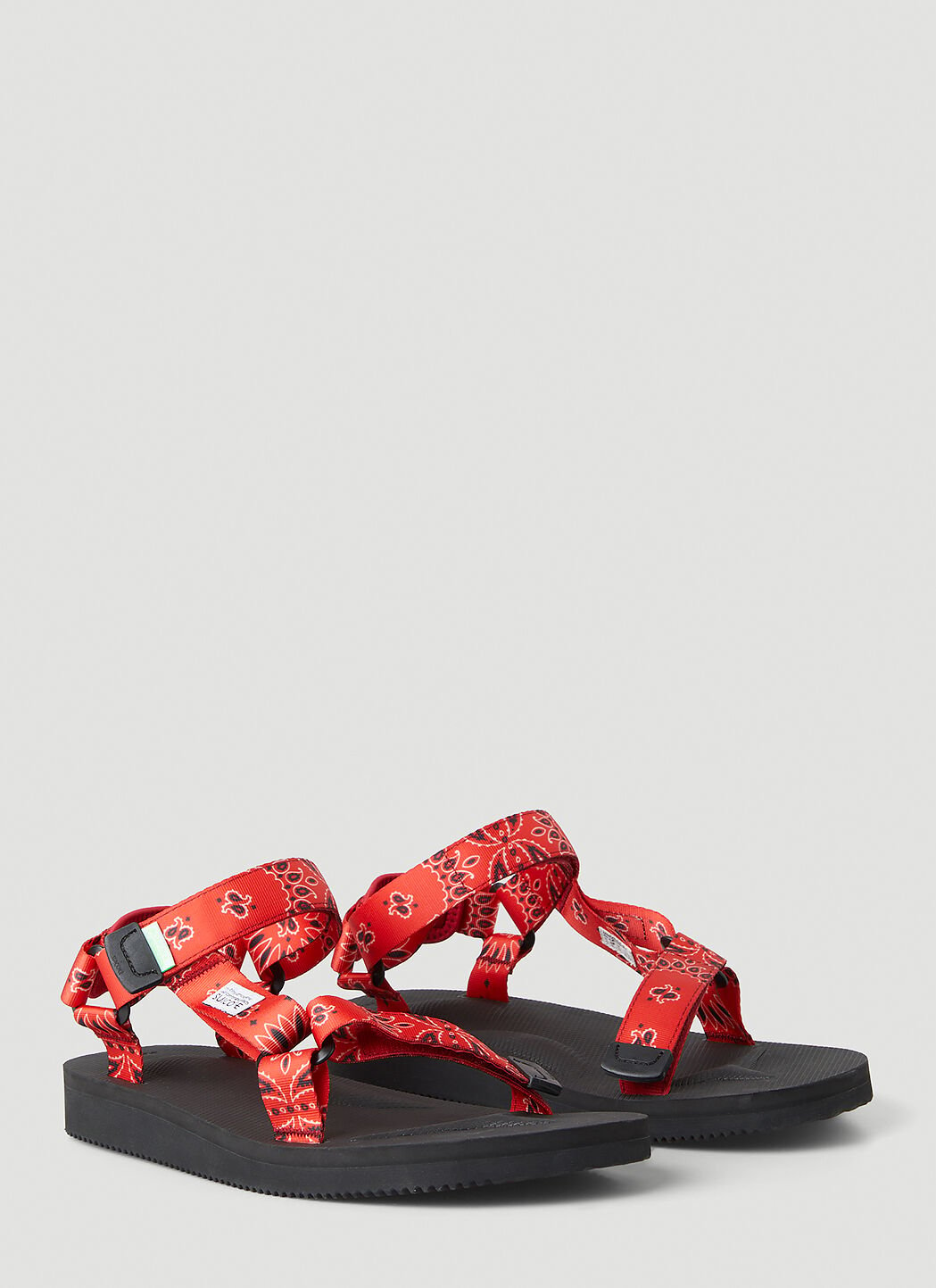 Suicoke double-strap flat sandals - Red