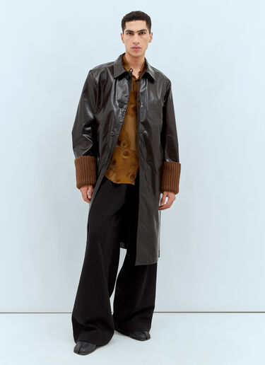 Dries Van Noten Rankles Coat Brown dvn0158002