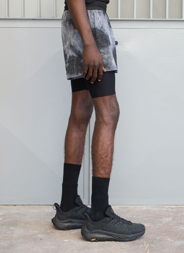 OVER OVER Two Layer Shorts Black ovr0158002