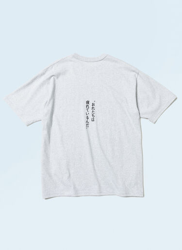 BEAMS Face によるアートワーク付き BEAMS T x LN-Tシャツ ホワイト bms0158007