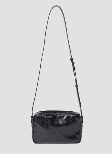 GG Crystal Mini Crossbody Bag in Black - Gucci