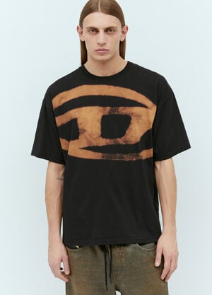 Diesel T-Boxt-Bleach T-Shirt Black dsl0157025