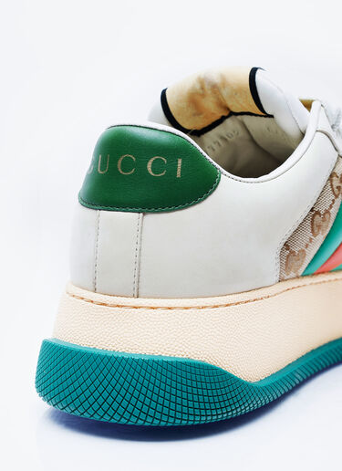 Gucci Web Screener Sneakers Beige guc0255087