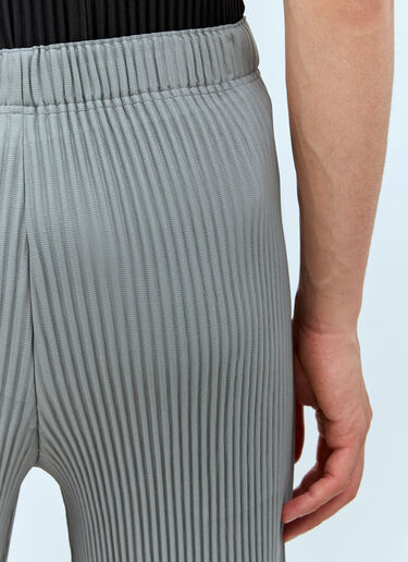 Homme Plissé Issey Miyake 5月プリーツショーツ グレー hmp0157007