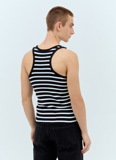 Jean Paul Gaultier Mariniere Tank Top Black jpg0157009